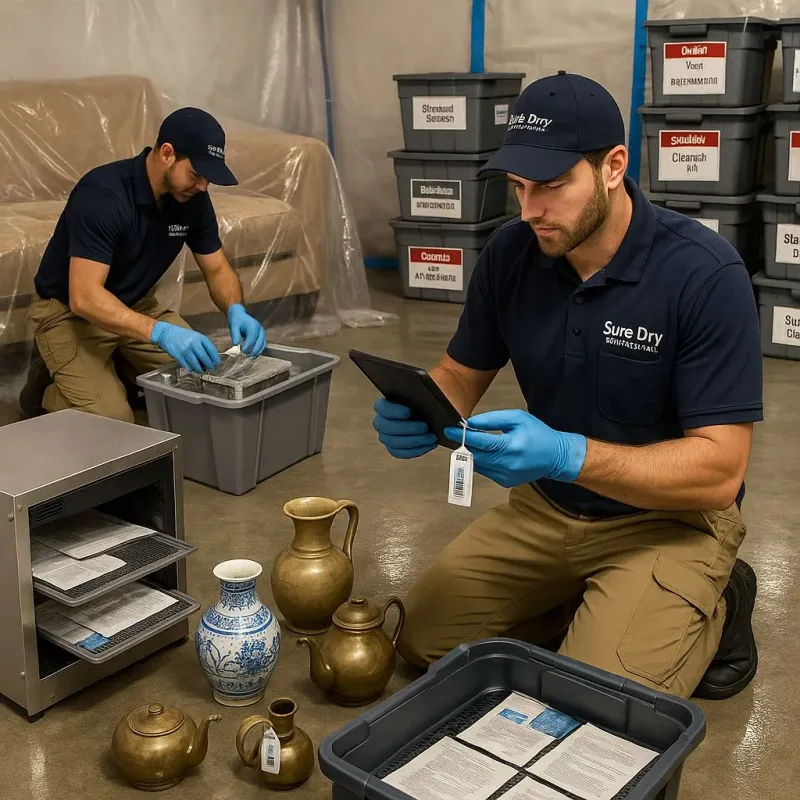 Content Protection and Restoration process in Alorton, IL